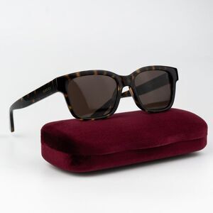 NEW Gucci GG1716S 002 Havana Brown Square Unisex Sunglasses